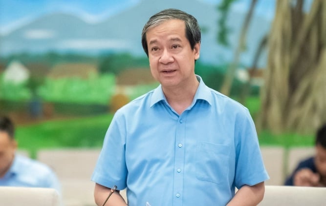 Bộ trưởng Bộ Giáo dục và Đào tạo Nguyễn Kim Sơn. Ảnh: Cổng TTĐT Quốc hội.