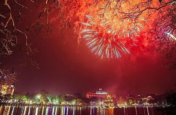 Hà Nội sẽ bắn pháo hoa tại 5 điểm chào mừng Quốc khánh 2/9/2025. Ảnh minh họa. Hà Nội sẽ bắn pháo hoa tại 5 điểm chào mừng Quốc khánh 2/9/2025. Ảnh minh họa.