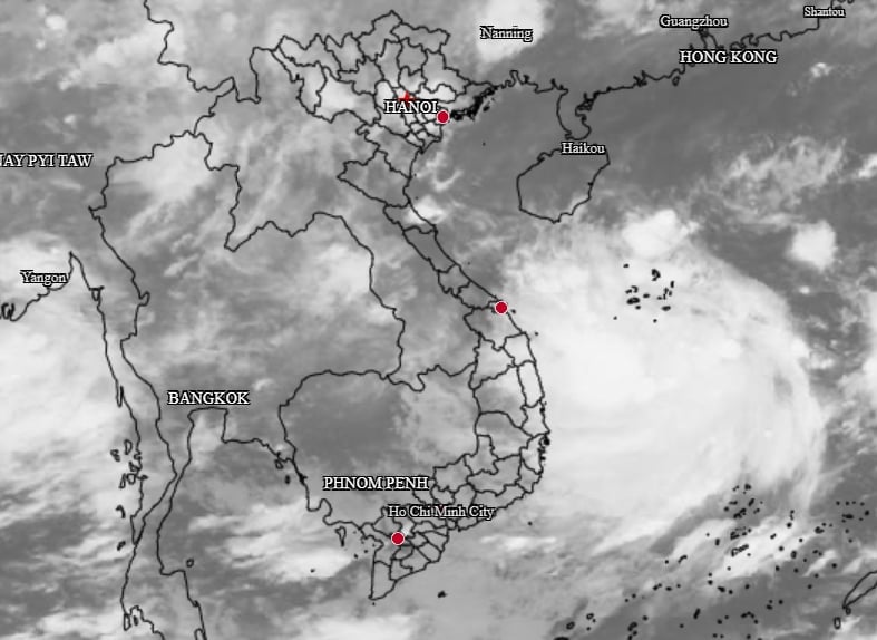 Hoàn lưu áp thấp nhiệt đới rộng, àu thuyền cần tránh vùng nguy hiểm trên biển có dông, lốc xoáy, gió mạnh và sóng lớn. Ảnh: iweather.gov.vn Hoàn lưu áp thấp nhiệt đới rộng, àu thuyền cần tránh vùng nguy hiểm trên biển có dông, lốc xoáy, gió mạnh và sóng lớn. Ảnh: iweather.gov.vn