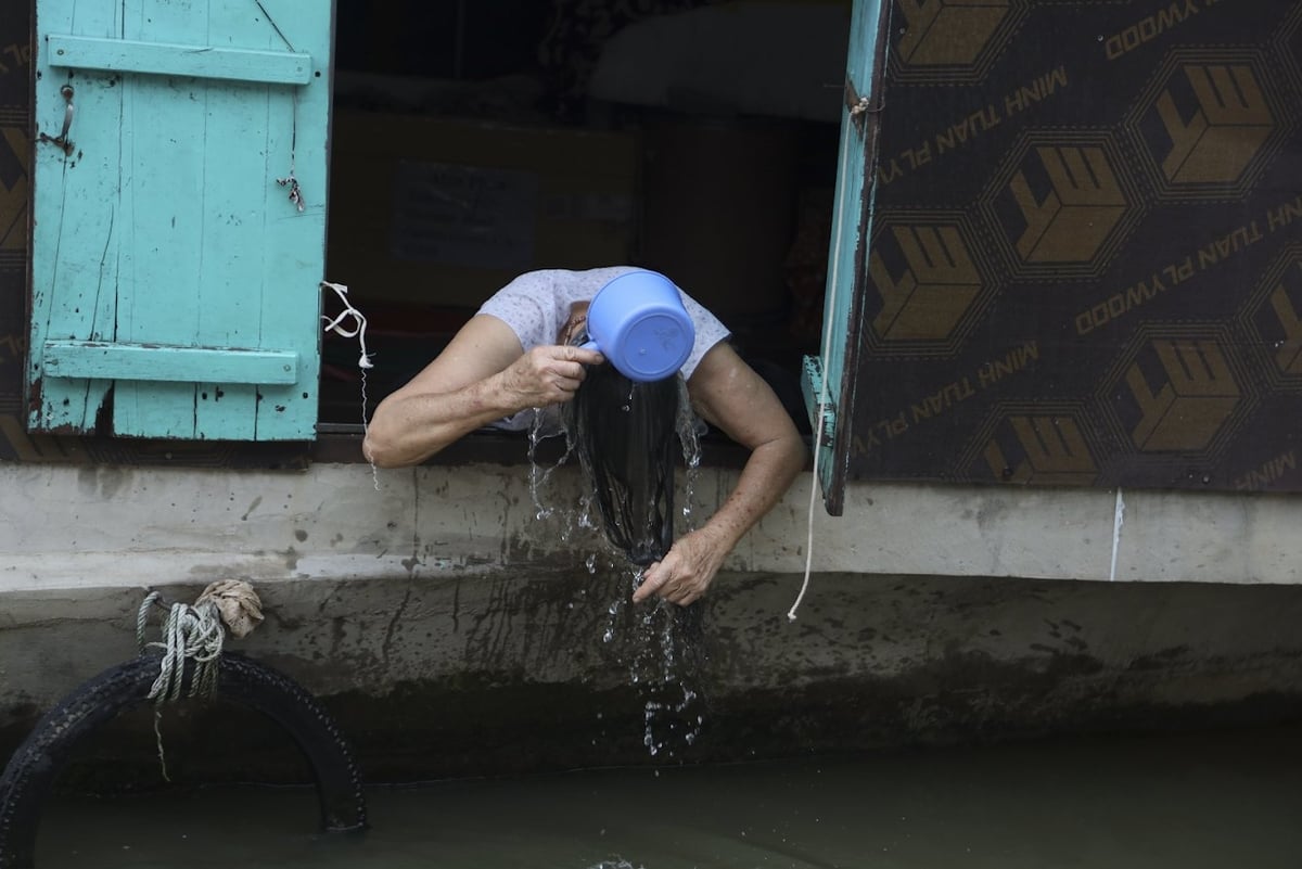 Cuộc sống thường ngày của người dân làng chài Nguyệt Đức. Ảnh: Kiên Trung. Cuộc sống thường ngày của người dân làng chài Nguyệt Đức. Ảnh: Kiên Trung.