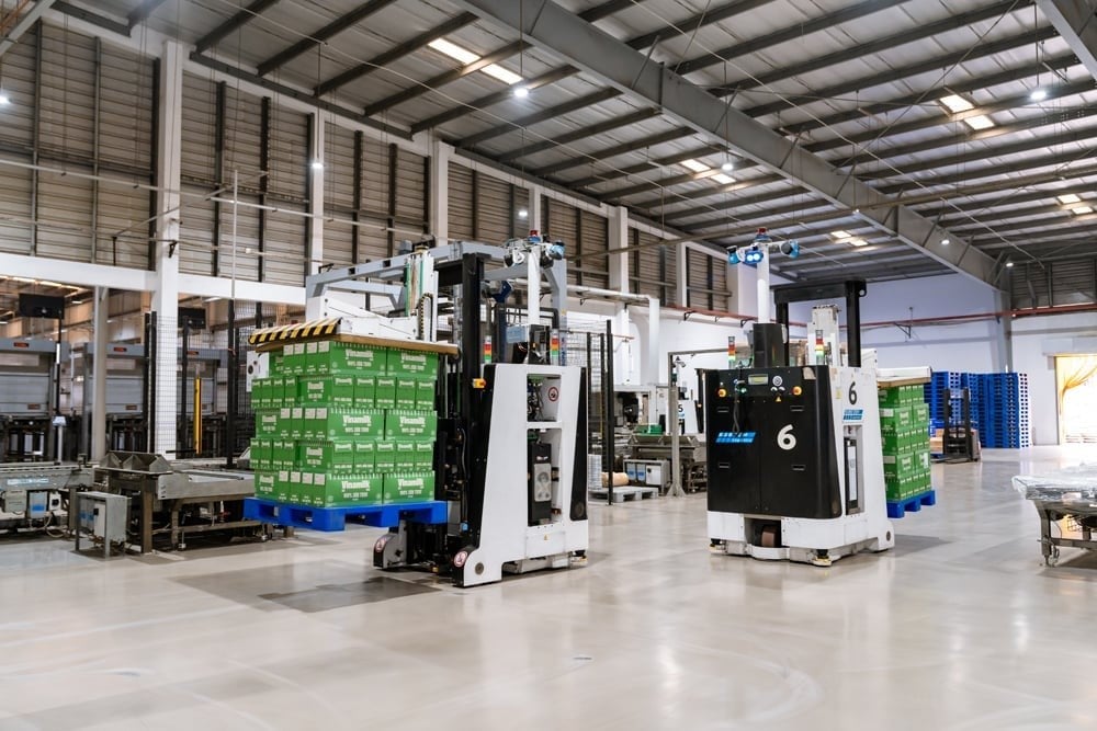 The integration of energy-efficient high technology, robotics, and automation solutions has enabled Vinamilk to improve production efficiency while promoting its green transition. Photo: Vinamilk.