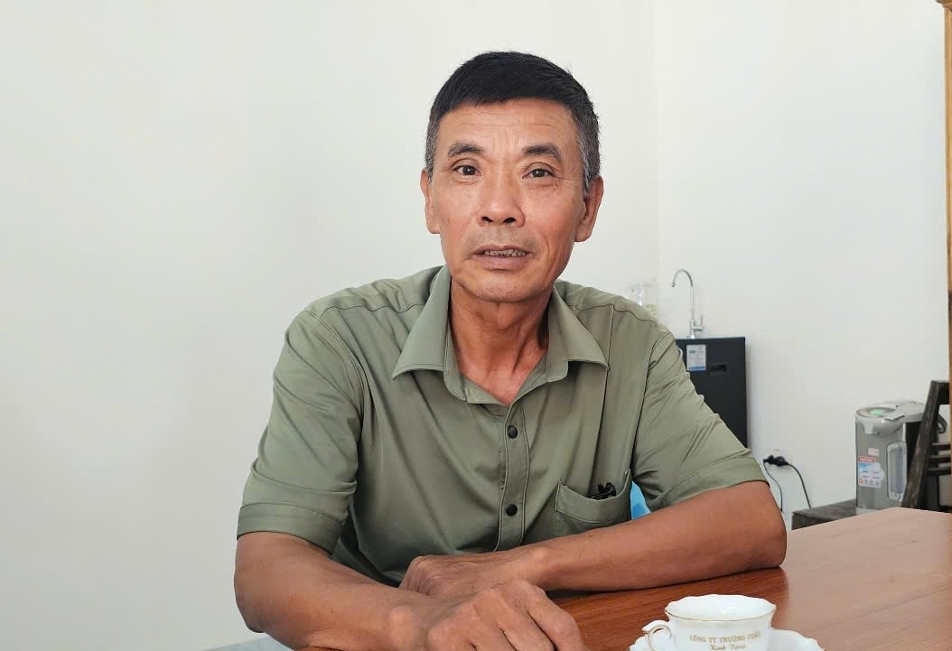 Ông Nguyễn Xuân Hà, nông dân tại xã Yên Phong (Yên Định, Thanh Hóa) trao đổi với phóng viên. Ảnh: Quốc Toản. Ông Nguyễn Xuân Hà, nông dân tại xã Yên Phong (Yên Định, Thanh Hóa) trao đổi với phóng viên. Ảnh: Quốc Toản.