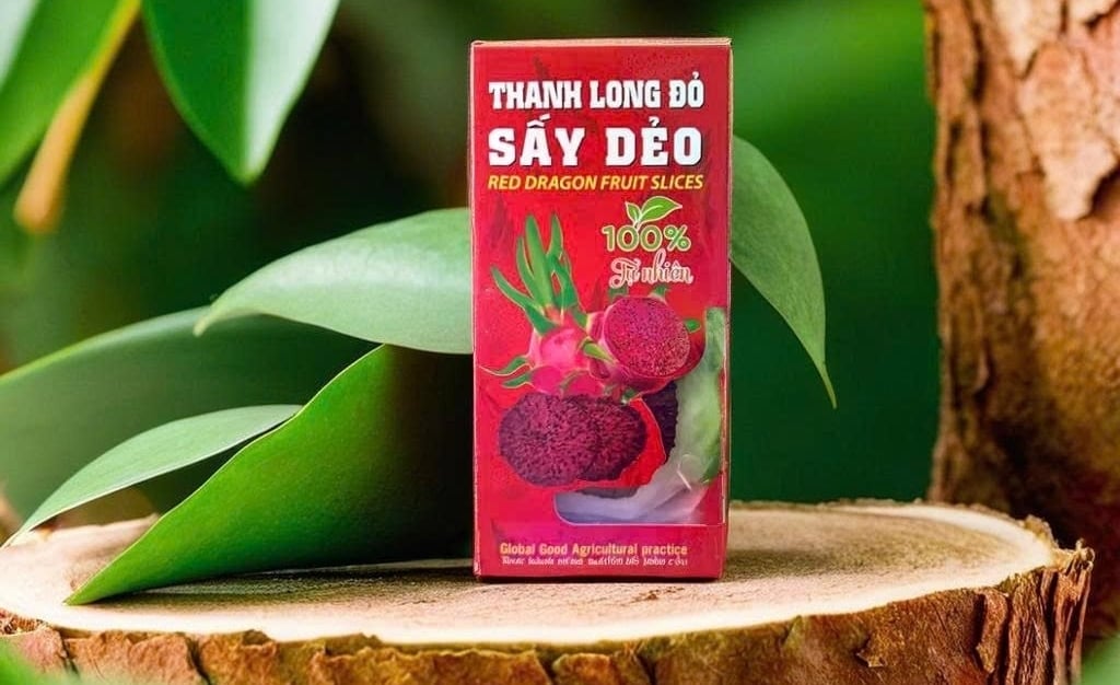 Sản phẩm thanh long sấy dẻo của HTX thanh long sạch Hòa Lệ. Ảnh: ĐB. Sản phẩm thanh long sấy dẻo của HTX thanh long sạch Hòa Lệ. Ảnh: ĐB.