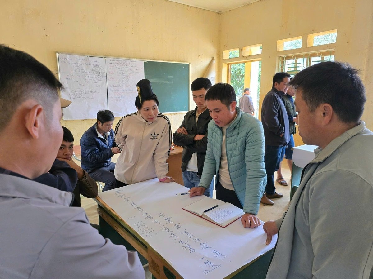 Các lớp học nhóm được tổ chức thường xuyên. Ảnh: Đức Bình. Các lớp học nhóm được tổ chức thường xuyên. Ảnh: Đức Bình.