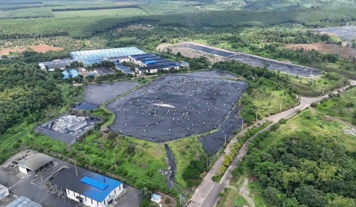 Một khu xử lý rác sinh hoạt ở Đồng Nai đã được chủ đầu tư đưa vào hoạt động. Ảnh: CTV.
