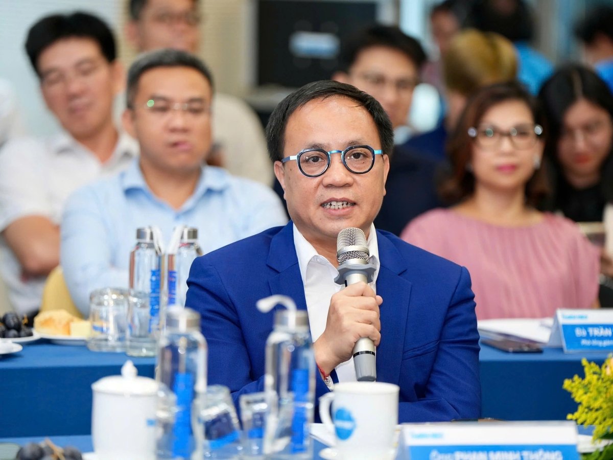 Ông Phan Minh Thông - Chủ tịch HĐQT Công ty cổ phần Phúc Sinh chia sẻ tại tọa đàm. Ảnh: Độc Lập. Ông Phan Minh Thông - Chủ tịch HĐQT Công ty cổ phần Phúc Sinh chia sẻ tại tọa đàm. Ảnh: Độc Lập.