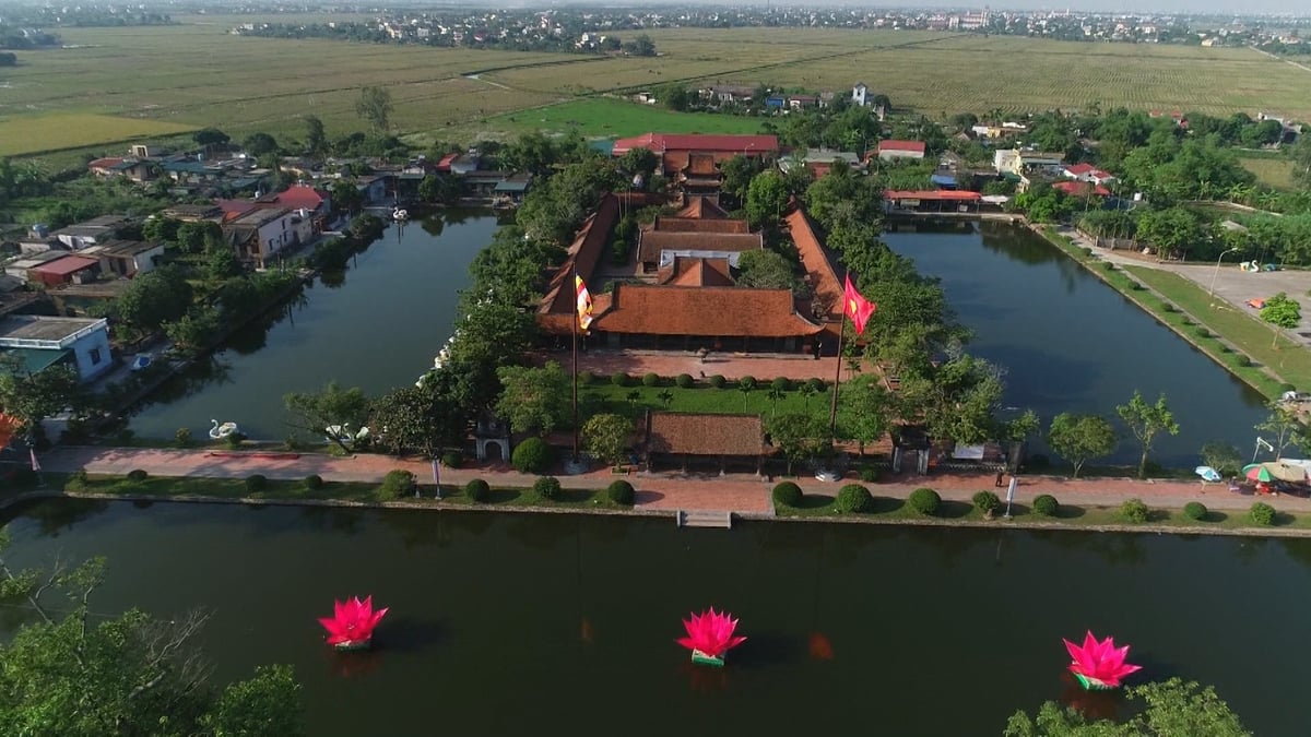 Chùa Keo - di tích lịch sử biểu tượng của tỉnh Thái Bình. Ảnh: Thái Bình TV. Chùa Keo - di tích lịch sử biểu tượng của tỉnh Thái Bình. Ảnh: Thái Bình TV.