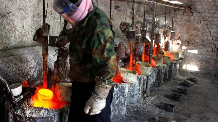 China dominates the industry for processing rare earths and rare earth magnets © David Gray/Reuters