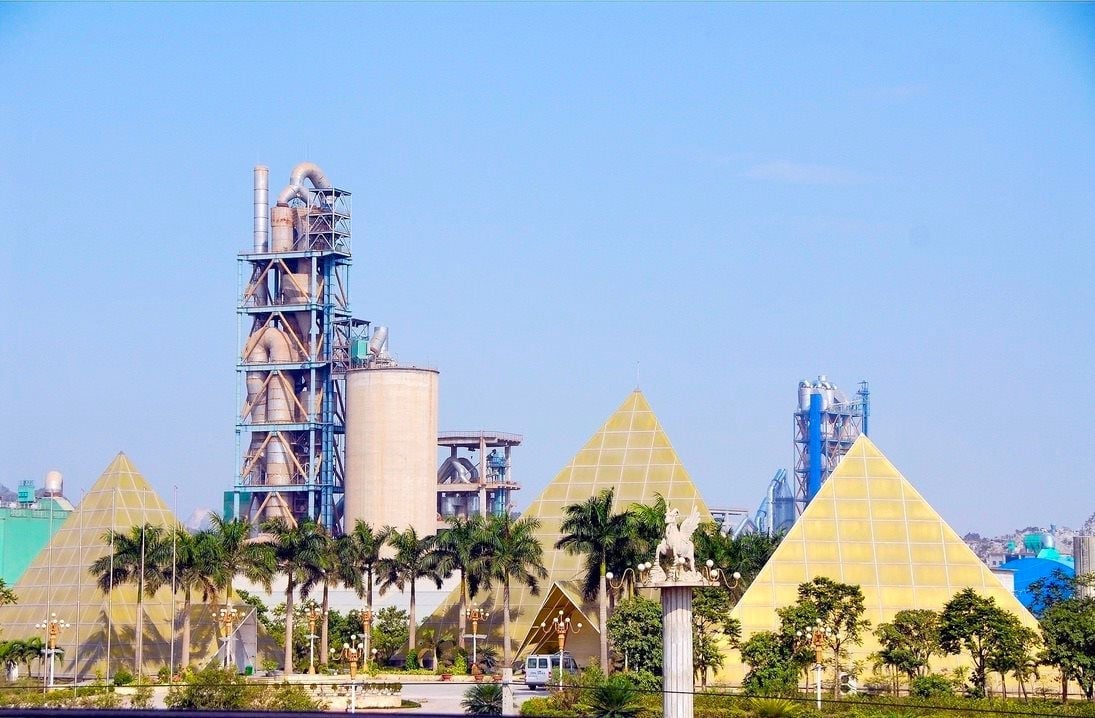 Nhà máy xi măng Vissai Ninh Bình. Ảnh: IT. Nhà máy xi măng Vissai Ninh Bình. Ảnh: IT.