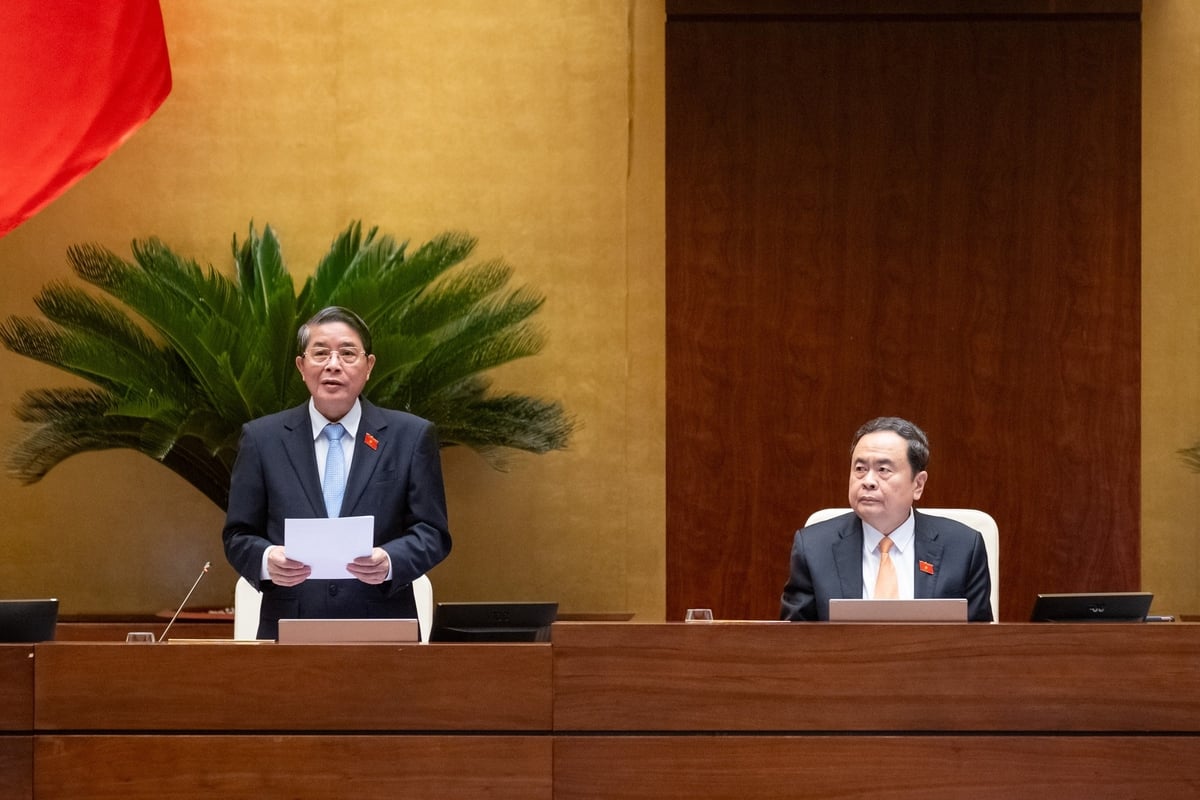 Phó Chủ tịch Quốc hội Nguyễn Đức Hải điều hành phiên họp. Ảnh: QH. Phó Chủ tịch Quốc hội Nguyễn Đức Hải điều hành phiên họp. Ảnh: QH.