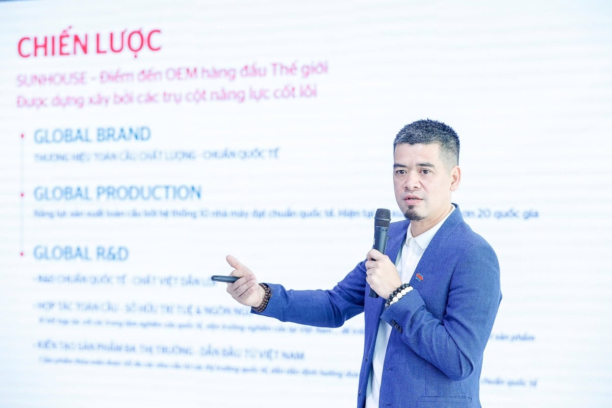 Ông Lê Tùng – Giám đốc Chiến lược Tập đoàn SUNHOUSE. Ảnh: SUNHOUSE. Ông Lê Tùng – Giám đốc Chiến lược Tập đoàn SUNHOUSE. Ảnh: SUNHOUSE.