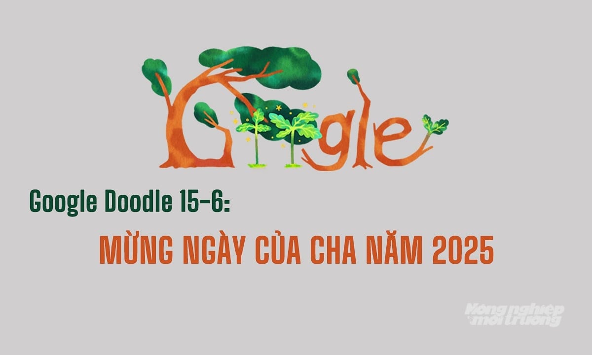 Google Doodle kỷ niệm Ngày của Cha năm 2025 Google Doodle kỷ niệm Ngày của Cha năm 2025