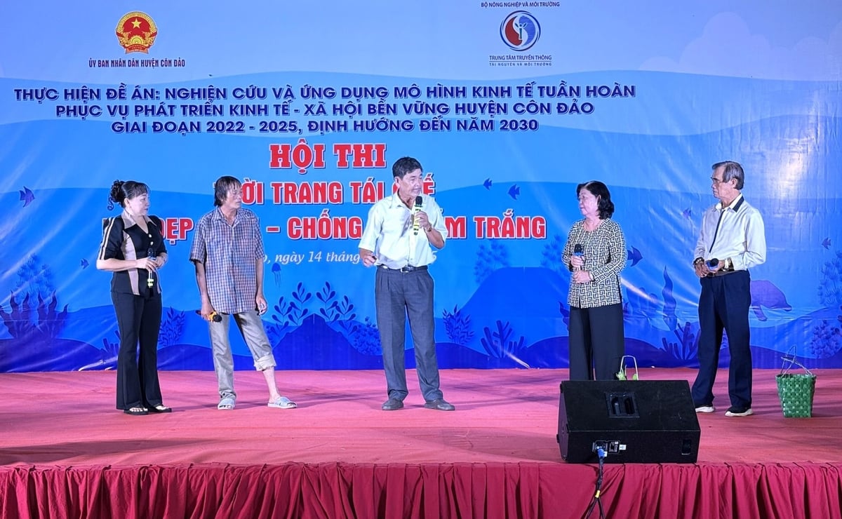 Các đội thi đến từ 9 khu dân cư phối hợp với các đơn vị thuộc Ban chỉ huy quân sự huyện Côn Đảo. Ảnh: TN. Các đội thi đến từ 9 khu dân cư phối hợp với các đơn vị thuộc Ban chỉ huy quân sự huyện Côn Đảo. Ảnh: TN.
