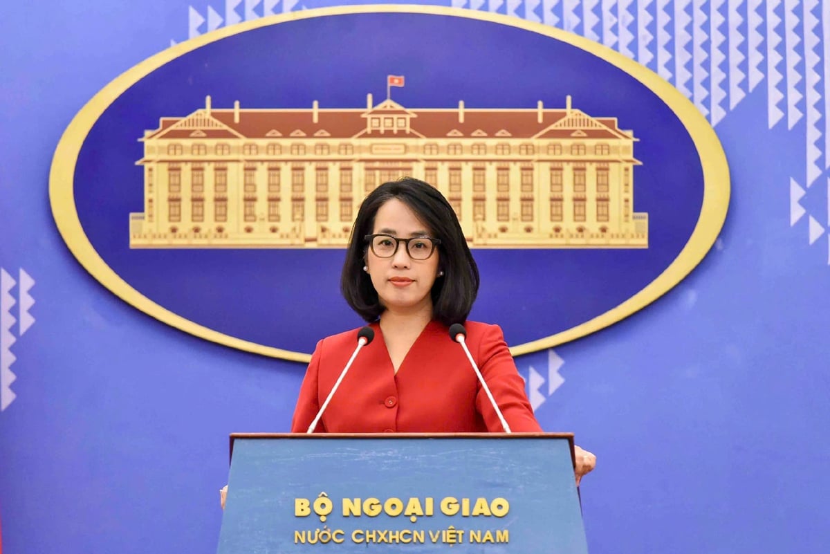 Người phát ngôn Bộ Ngoại giao Phạm Thu Hằng. Ảnh: Bộ Ngoại giao cung cấp. Người phát ngôn Bộ Ngoại giao Phạm Thu Hằng. Ảnh: Bộ Ngoại giao cung cấp.
