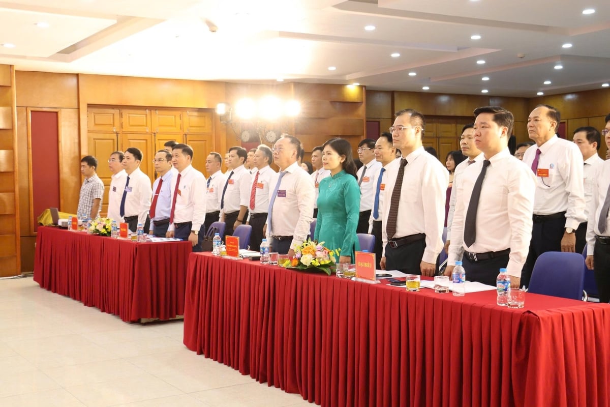 Đồng chí Ngô Hồng Giang, Phó Bí thư chuyên trách Đảng ủy Bộ NN-MT dự và chỉ đạo Đại hội. Tham dự Đại hội có đồng chí Nguyễn Thị Yến, Phó Chánh Văn phòng Đảng ủy; đồng chí Phan Thành Công, Phó Trưởng Ban Tuyên giáo và Dân vận Đảng ủy Bộ; đồng chí Nguyễn Quang Huy, Phó Trưởng Ban Tổ chức Đảng ủy Bộ; cùng toàn thể đảng viên Đảng bộ Công ty TN-MT Việt Nam. Ảnh: Nguyễn Thủy. Đồng chí Ngô Hồng Giang, Phó Bí thư chuyên trách Đảng ủy Bộ NN-MT dự và chỉ đạo Đại hội. Tham dự Đại hội có đồng chí Nguyễn Thị Yến, Phó Chánh Văn phòng Đảng ủy; đồng chí Phan Thành Công, Phó Trưởng Ban Tuyên giáo và Dân vận Đảng ủy Bộ; đồng chí Nguyễn Quang Huy, Phó Trưởng Ban Tổ chức Đảng ủy Bộ; cùng toàn thể đảng viên Đảng bộ Công ty TN-MT Việt Nam. Ảnh: Nguyễn Thủy.