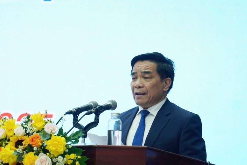 Chủ tịch UBND tỉnh Quảng Nam Lê Văn Dũng phát biểu tại buổi lễ. Ảnh: Lan Anh Chủ tịch UBND tỉnh Quảng Nam Lê Văn Dũng phát biểu tại buổi lễ. Ảnh: Lan Anh