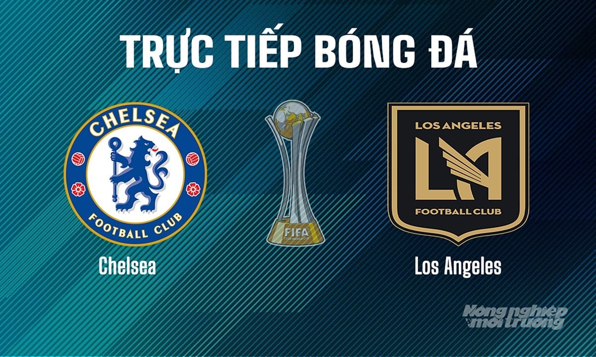 Trực tiếp bóng đá giải FIFA Club World Cup 2025 giữa Chelsea vs Los Angeles ngày 17/6/2025
