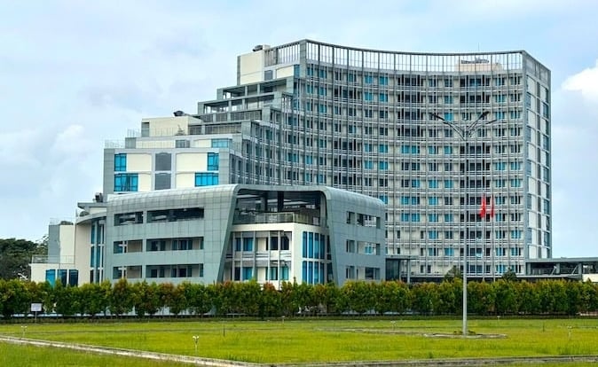 Khu hành chính tỉnh Vĩnh Long. Ảnh: Hồ Thảo. Khu hành chính tỉnh Vĩnh Long. Ảnh: Hồ Thảo.