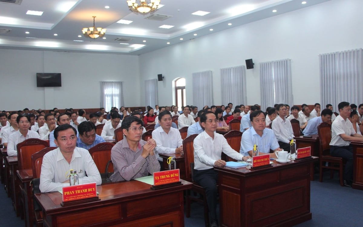 Đại biểu tham dự hội nghị. Ảnh: Trọng Linh. Đại biểu tham dự hội nghị. Ảnh: Trọng Linh.