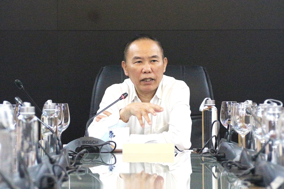 Thứ trưởng Phùng Đức Tiến phát biểu chỉ đạo cuộc họp. Ảnh: Phạm Hiếu. Thứ trưởng Phùng Đức Tiến phát biểu chỉ đạo cuộc họp. Ảnh: Phạm Hiếu.