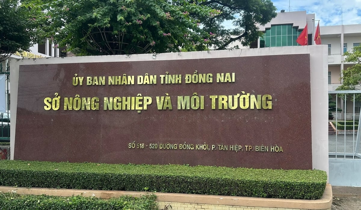 Cùng với Thanh tra các sở khác, Thanh tra Sở Nông nghiệp và Môi trường Đồng Nai cũng sẽ kết thúc hoạt động từ ngày 1/7/2025. Ảnh: Trụ sở Sở Nông nghiệp và Môi trường Đồng Nai.