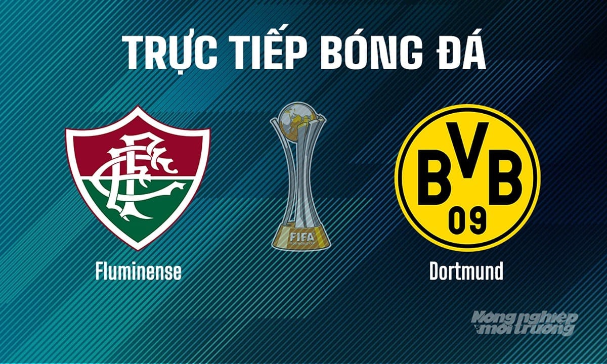 Trực tiếp bóng đá giải FIFA Club World Cup 2025 giữa Fluminense vs Dortmund hôm nay 17/6/2025 Trực tiếp bóng đá giải FIFA Club World Cup 2025 giữa Fluminense vs Dortmund hôm nay 17/6/2025