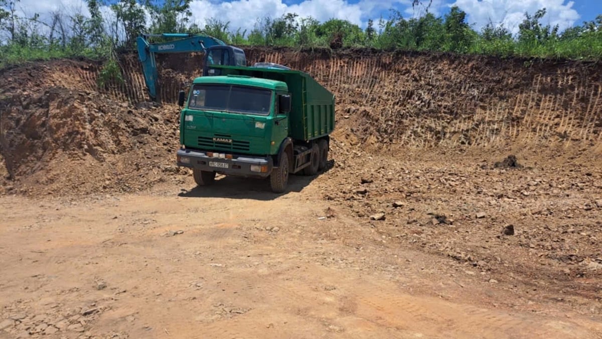 Gia Lai vẫn để xảy ra các vụ khai thác khoáng sản trái phép. Ảnh: Tuấn Anh. Gia Lai vẫn để xảy ra các vụ khai thác khoáng sản trái phép. Ảnh: Tuấn Anh.