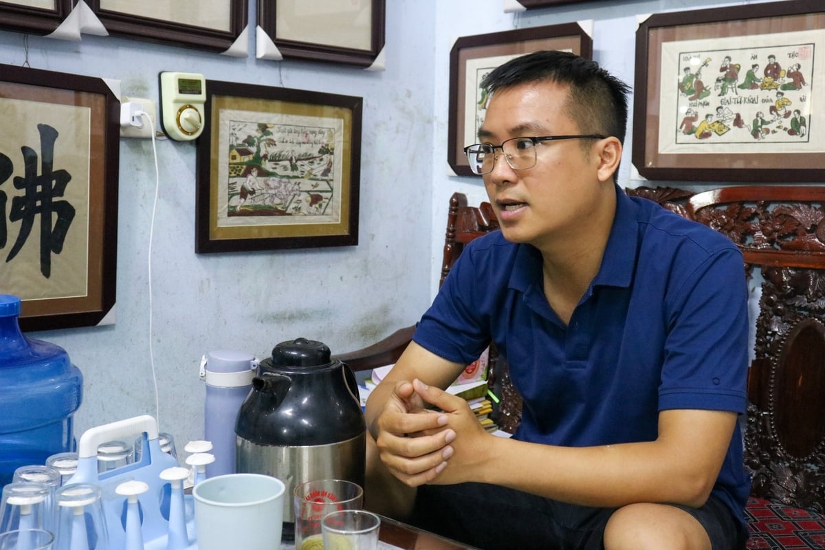 Nghệ nhân trẻ Nguyễn Hữu Đạo. Ảnh: Lâm Nhi. Nghệ nhân trẻ Nguyễn Hữu Đạo. Ảnh: Lâm Nhi.