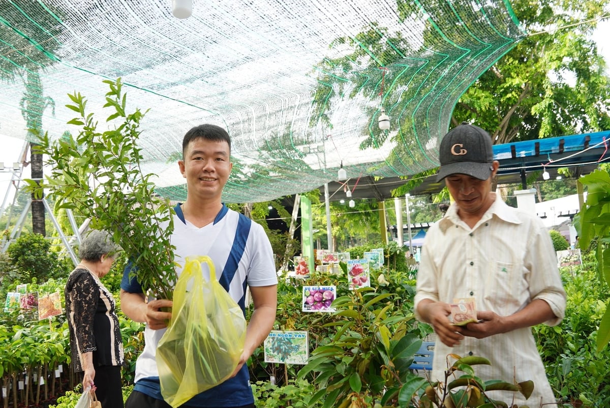 Người dân tại khu vực quận 6 tranh thủ mua cây cảnh. Ảnh: Nguyễn Thủy. Người dân tại khu vực quận 6 tranh thủ mua cây cảnh. Ảnh: Nguyễn Thủy.