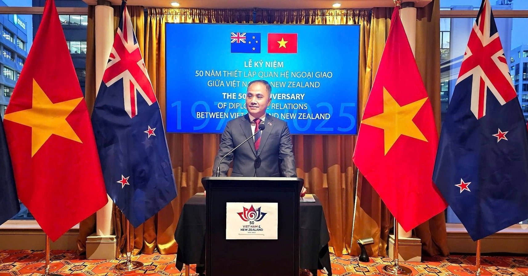Ông Phan Minh Giang, Đại sứ Việt Nam tại New Zealand. Ảnh: ĐSQ. Ông Phan Minh Giang, Đại sứ Việt Nam tại New Zealand. Ảnh: ĐSQ.