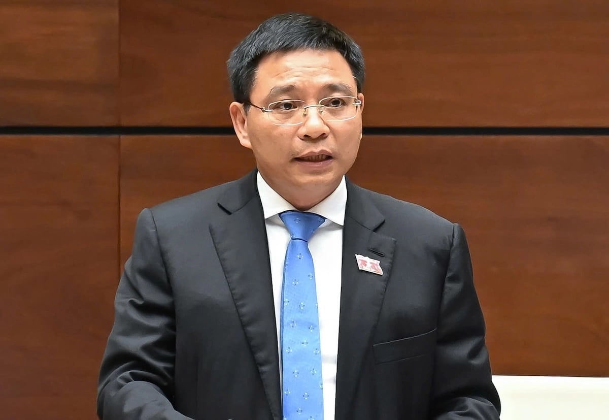 Bộ trưởng Tài chính Nguyễn Văn Thắng. Ảnh: Quochoi.