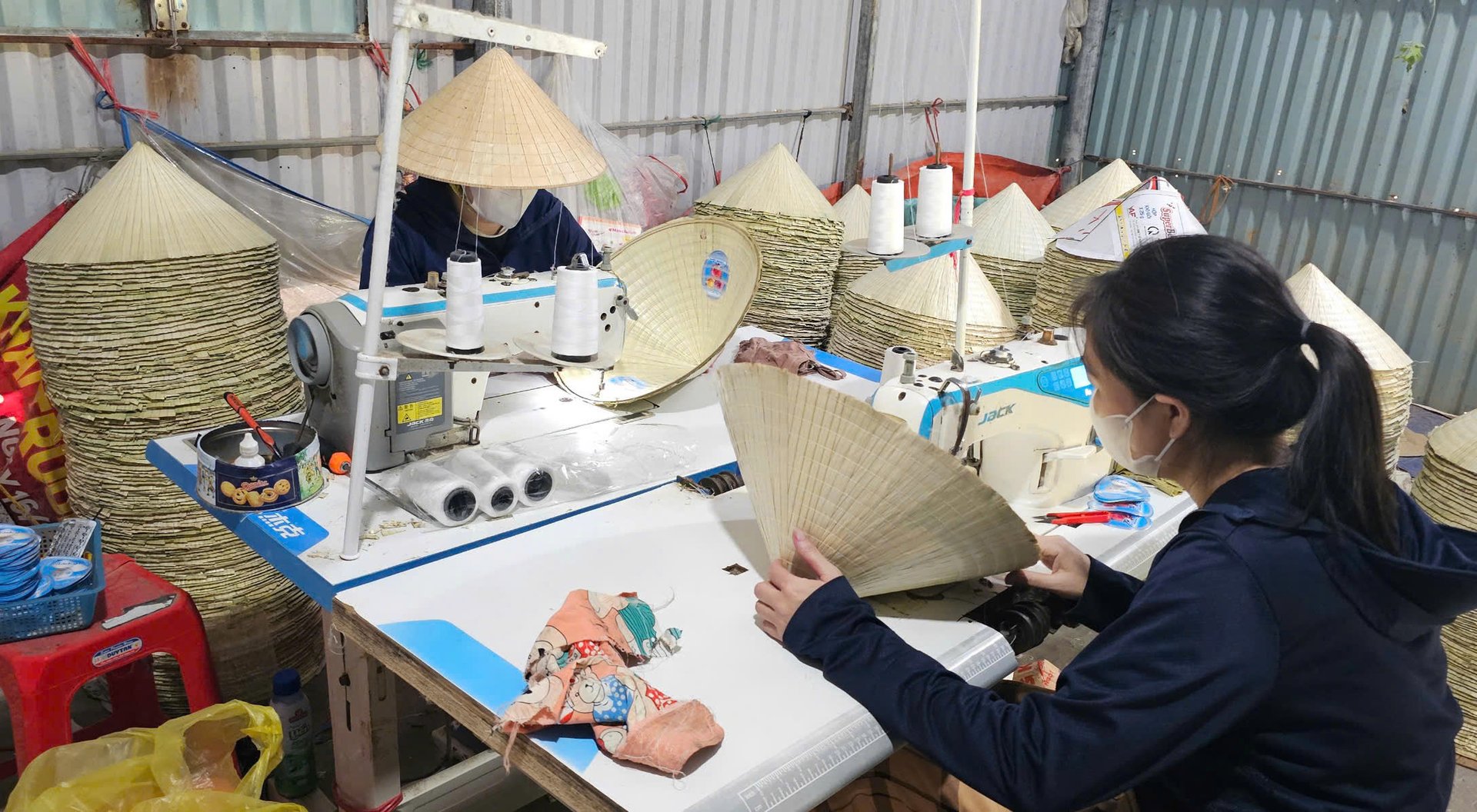 Phát triển ngành nghề để tăng thu nhập cho người dân. Ảnh: P.V. Phát triển ngành nghề để tăng thu nhập cho người dân. Ảnh: P.V.