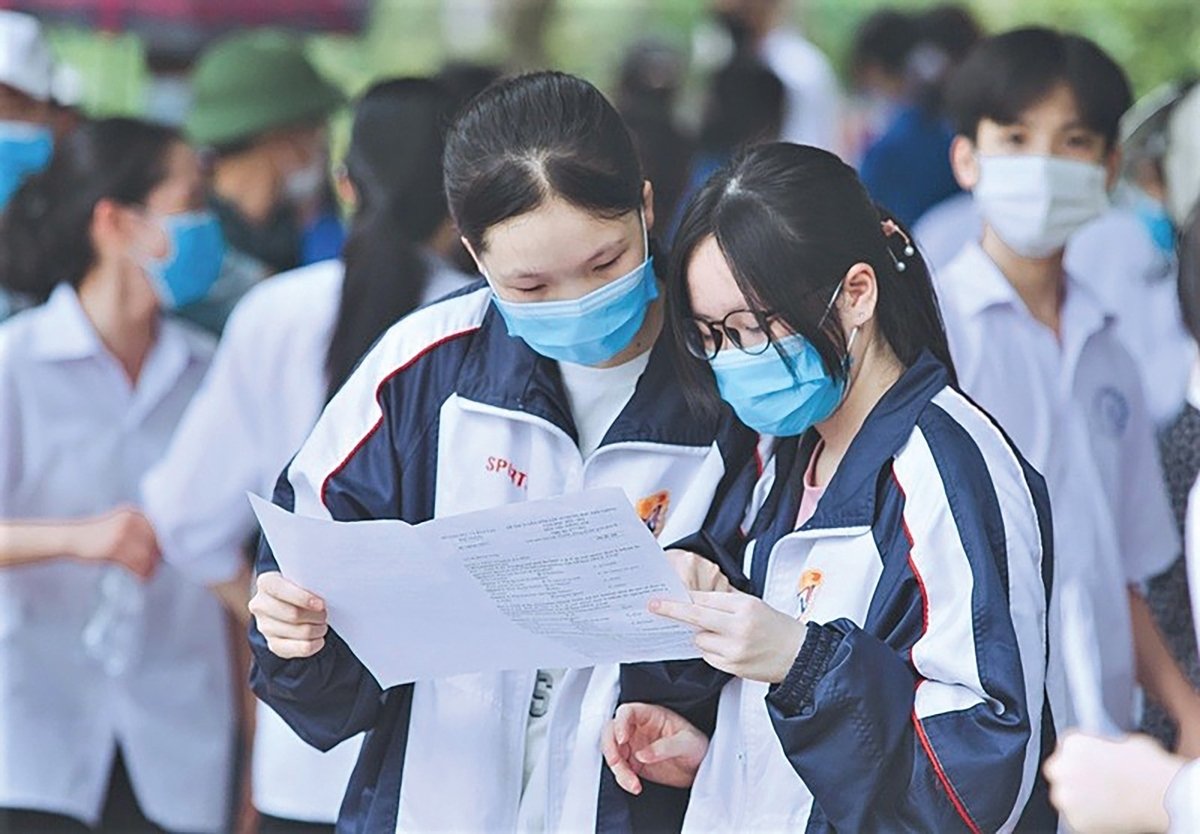 Kỳ thi tốt nghiệp THPT năm 2025 là kỳ thi lần đầu tiên triển khai đồng loạt cho học sinh học theo chương trình giáo dục phổ thông 2018. Ảnh minh họa. Kỳ thi tốt nghiệp THPT năm 2025 là kỳ thi lần đầu tiên triển khai đồng loạt cho học sinh học theo chương trình giáo dục phổ thông 2018. Ảnh minh họa.