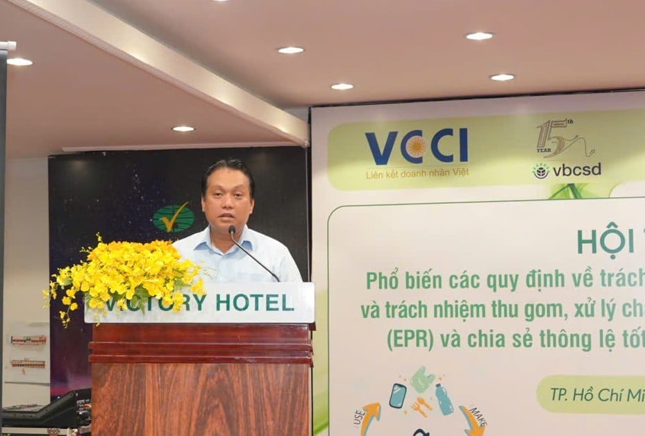 Ông Nguyễn Hưng Thịnh - Phó Cục trưởng Cục Môi trường (Bộ Nông nghiệp và Môi trường) phát biểu tại hội thảo. Ảnh: Hà Duyên. Ông Nguyễn Hưng Thịnh - Phó Cục trưởng Cục Môi trường (Bộ Nông nghiệp và Môi trường) phát biểu tại hội thảo. Ảnh: Hà Duyên.