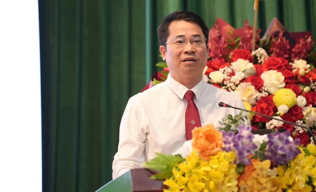 GS-TS. Phạm Bảo Dương, Bí thư Đảng ủy, Hiệu trưởng trường Đại học Nông - Lâm Bắc Giang phát biểu khai mạc Đại hội. Ảnh: Phạm Minh. GS-TS. Phạm Bảo Dương, Bí thư Đảng ủy, Hiệu trưởng trường Đại học Nông - Lâm Bắc Giang phát biểu khai mạc Đại hội. Ảnh: Phạm Minh.