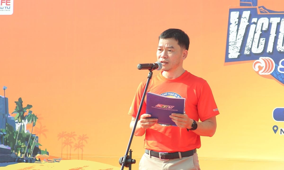 Ông Trần Minh Thảo, Phó Tổng Biên tập Báo Khánh Hòa phát biểu tại lễ khai mạc. Ảnh: Phương Chi. Ông Trần Minh Thảo, Phó Tổng Biên tập Báo Khánh Hòa phát biểu tại lễ khai mạc. Ảnh: Phương Chi.