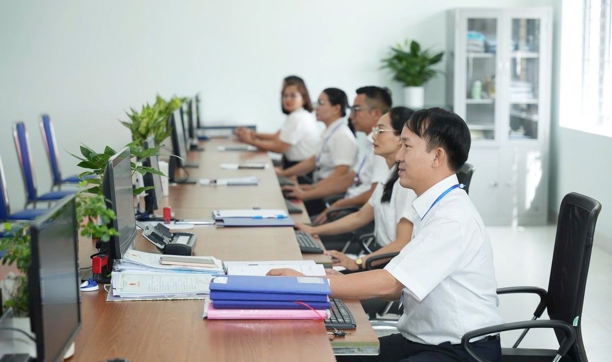 Mô hình chính quyền địa phương 2 cấp đang được TP Huế vận hành thử. Ảnh: V.D Mô hình chính quyền địa phương 2 cấp đang được TP Huế vận hành thử. Ảnh: V.D