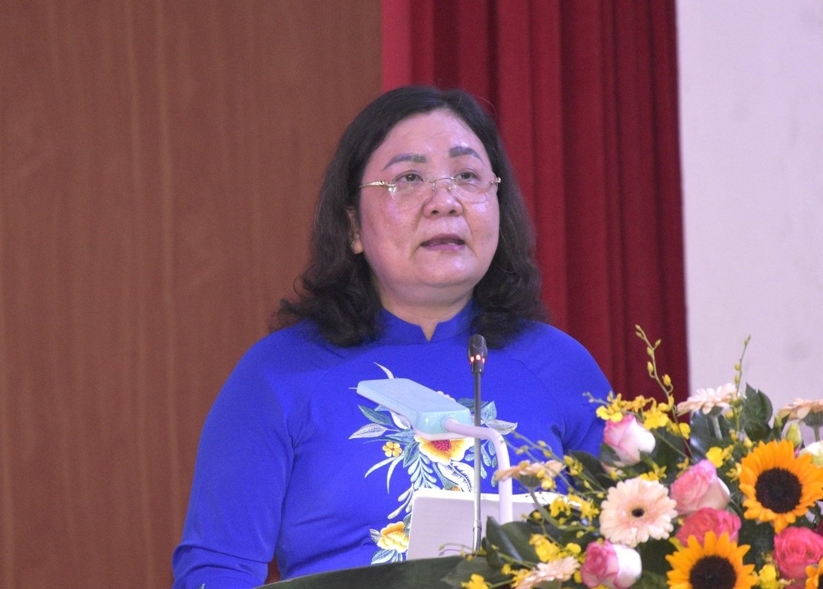 Bà Hồ Thị Hoàng Yến, Bí thư Tỉnh ủy - Chủ tịch HĐND tỉnh Bến Tre yêu cầu: Để các chương trình mục tiêu quốc gia thực sự đi vào chiều sâu, tạo chuyển biến rõ nét, các cấp ủy, cơ quan, đơn vị, địa phương phải quyết liệt hơn trong chỉ đạo, chủ động hơn trong thực hiện. Ảnh: Kiều Nhi. Bà Hồ Thị Hoàng Yến, Bí thư Tỉnh ủy - Chủ tịch HĐND tỉnh Bến Tre yêu cầu: Để các chương trình mục tiêu quốc gia thực sự đi vào chiều sâu, tạo chuyển biến rõ nét, các cấp ủy, cơ quan, đơn vị, địa phương phải quyết liệt hơn trong chỉ đạo, chủ động hơn trong thực hiện. Ảnh: Kiều Nhi.