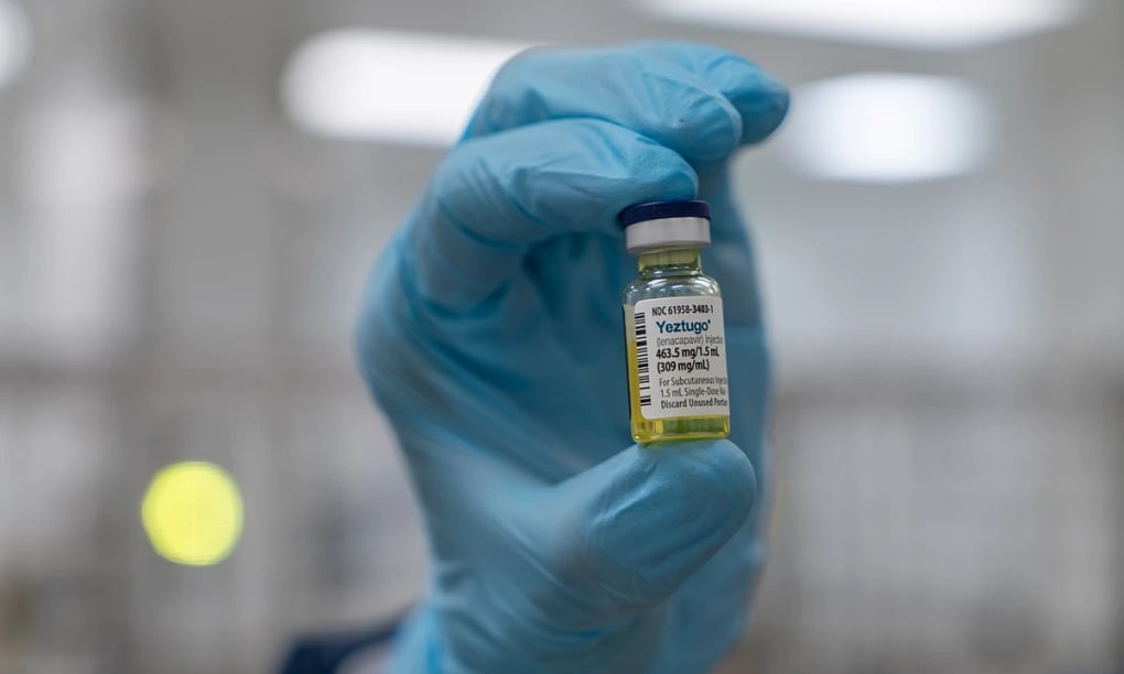 Thuốc lenacapvir tại cơ sở sản xuất ở California. Ảnh: Gilead Sciences. Thuốc lenacapvir tại cơ sở sản xuất ở California. Ảnh: Gilead Sciences.