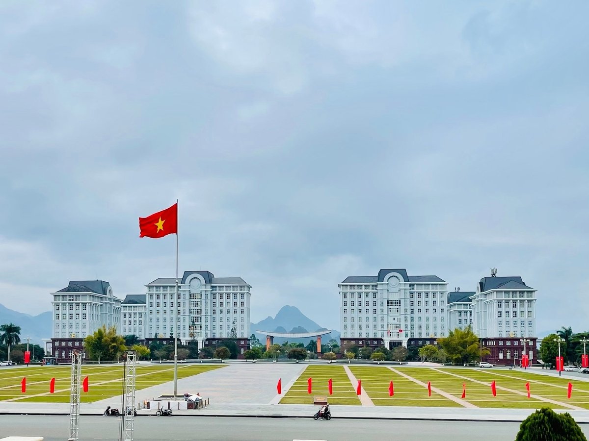 Trung tâm Phục vụ hành chính công tỉnh Lai Châu. Ảnh: H.Đ. Trung tâm Phục vụ hành chính công tỉnh Lai Châu. Ảnh: H.Đ.