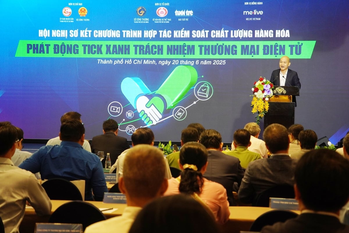 Ông Nguyễn Nguyên Phương, Phó Giám đốc Sở Công Thương TP.HCM phát biểu tại hội nghị. Ảnh: Nguyễn Thủy. Ông Nguyễn Nguyên Phương, Phó Giám đốc Sở Công Thương TP.HCM phát biểu tại hội nghị. Ảnh: Nguyễn Thủy.