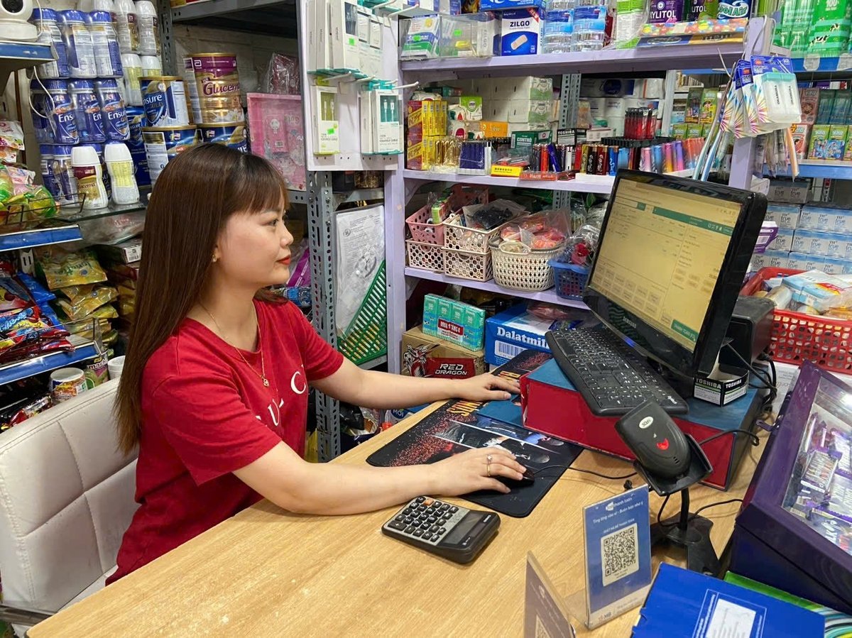 Hộ kinh doanh có doanh thu từ 1 tỷ /năm phải kết nối trực tiếp với cơ quan thuế. Ảnh: Hưng Mai. Hộ kinh doanh có doanh thu từ 1 tỷ /năm phải kết nối trực tiếp với cơ quan thuế. Ảnh: Hưng Mai.
