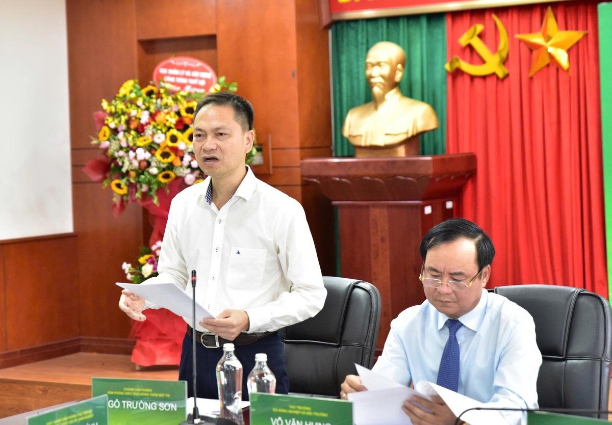 Ông Ngô Trường Sơn, Chánh văn phòng điều phối nông thôn mới Trung ương. Ảnh: Kiều Chi. Ông Ngô Trường Sơn, Chánh văn phòng điều phối nông thôn mới Trung ương. Ảnh: Kiều Chi.