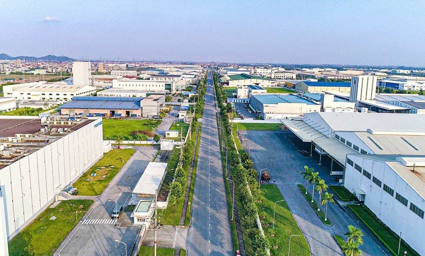 Bắc Ninh thu hút mạnh vốn đầu tư vào khu công nghiệp. Ảnh: Sở Văn hóa Bắc Ninh. Bắc Ninh thu hút mạnh vốn đầu tư vào khu công nghiệp. Ảnh: Sở Văn hóa Bắc Ninh.