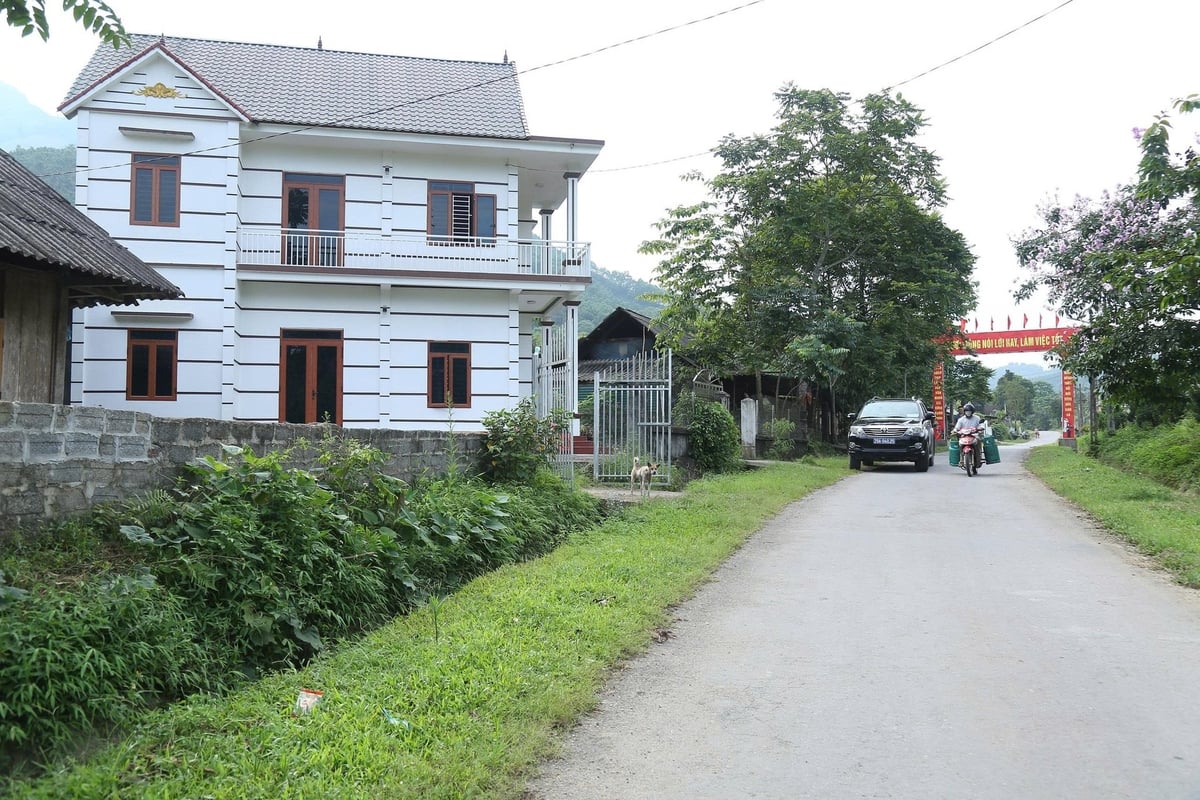 Diện mạo nông thôn mới khởi sắc, khấm khá ở huyện Trấn Yên, tỉnh Yên Bái. Ảnh: Thanh Tiến.
