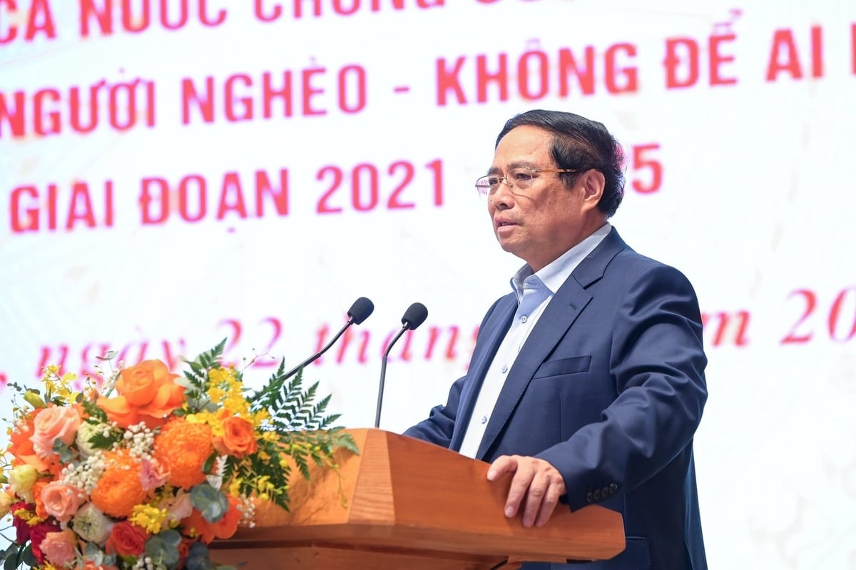 Thủ tướng Phạm Minh Chính phát biểu khai mạc Hội nghị quốc gia. Ảnh: Tùng Đinh. Thủ tướng Phạm Minh Chính phát biểu khai mạc Hội nghị quốc gia. Ảnh: Tùng Đinh.
