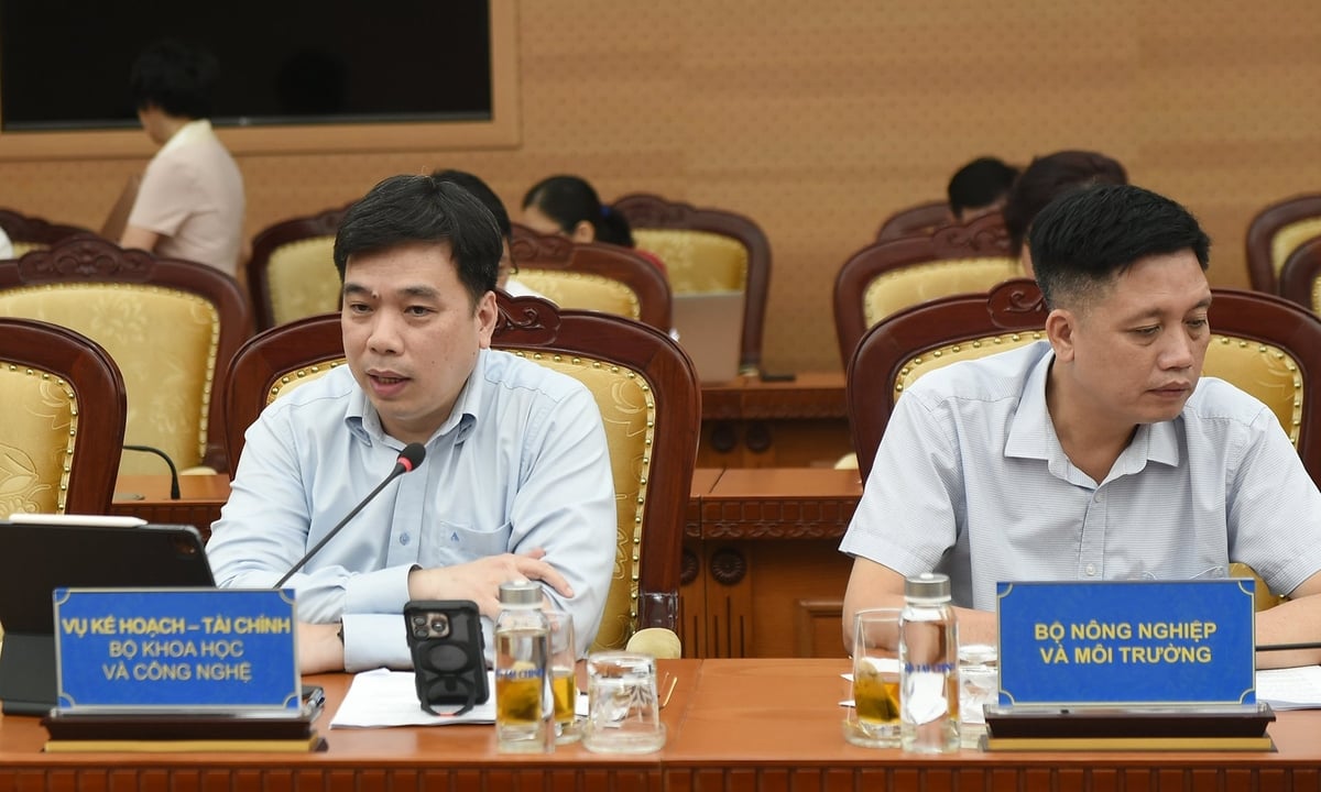 Đại diện các bộ, ngành phát biểu tại hội nghị. Ảnh: MOF. Đại diện các bộ, ngành phát biểu tại hội nghị. Ảnh: MOF.