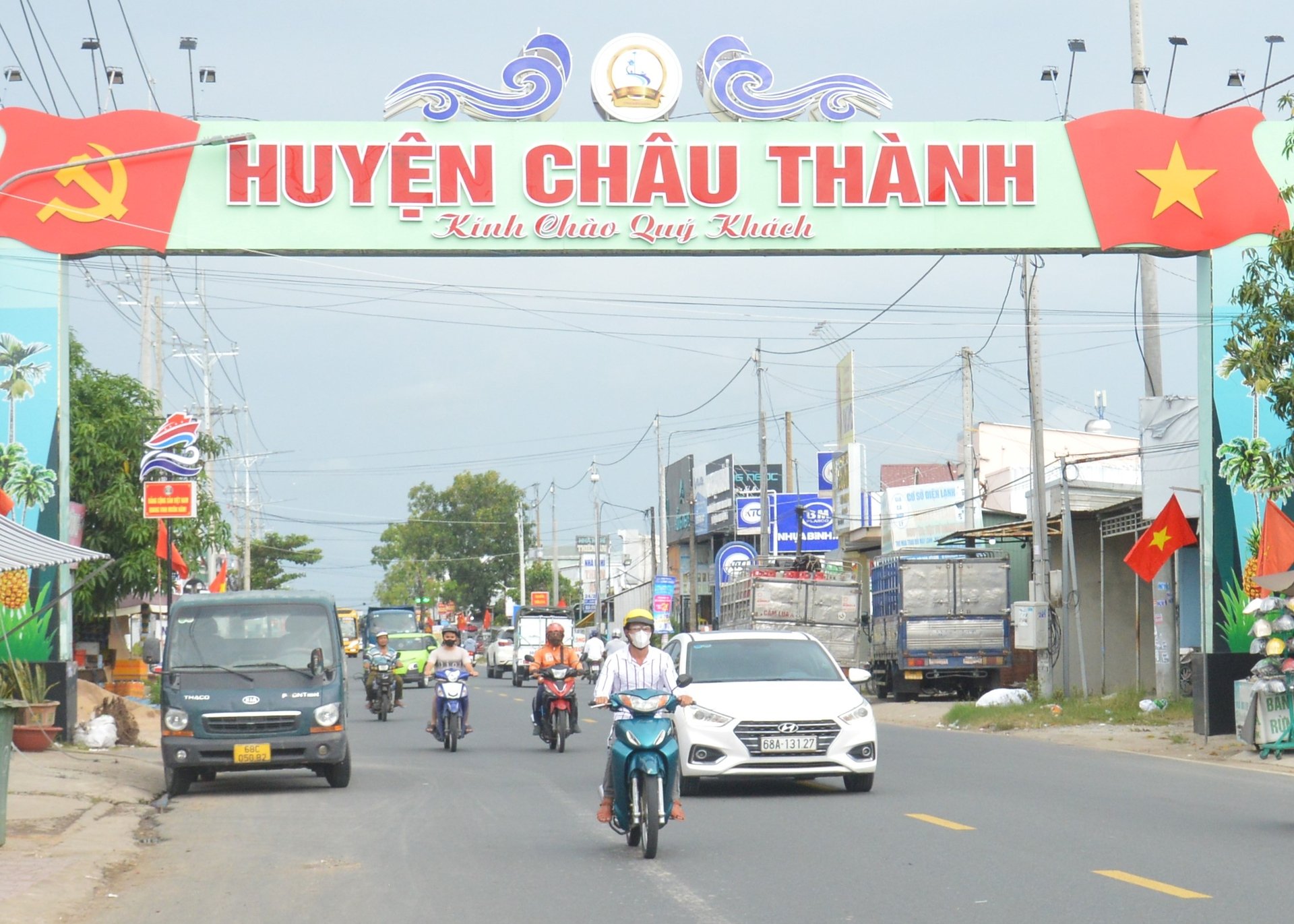 Châu Thành là đơn vị thứ 9 của tỉnh Kiên Giang vừa được Thủ tướng Chính phủ quyết định công nhận đạt chuẩn huyện nông thôn mới năm 2024. Ảnh: Trung Chánh. Châu Thành là đơn vị thứ 9 của tỉnh Kiên Giang vừa được Thủ tướng Chính phủ quyết định công nhận đạt chuẩn huyện nông thôn mới năm 2024. Ảnh: Trung Chánh.