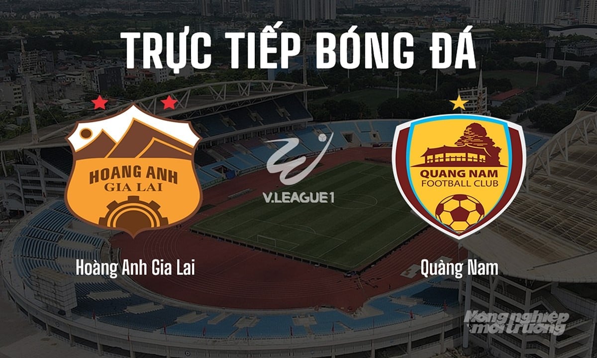 Trực tiếp bóng đá V-League 2024/25 giữa Hoàng Anh Gia Lai vs Quảng Nam hôm nay 22/6/2025 Trực tiếp bóng đá V-League 2024/25 giữa Hoàng Anh Gia Lai vs Quảng Nam hôm nay 22/6/2025