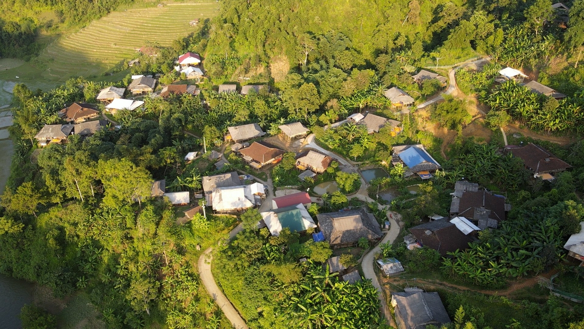 Nhiều bản làng ở tỉnh Bắc Kạn đã khang trang, sạch đẹp hơn sau một thời gian thực hiện chương trình nông thôn mới. Ảnh: Ngọc Tú. Nhiều bản làng ở tỉnh Bắc Kạn đã khang trang, sạch đẹp hơn sau một thời gian thực hiện chương trình nông thôn mới. Ảnh: Ngọc Tú.